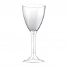 Copas desechables vino